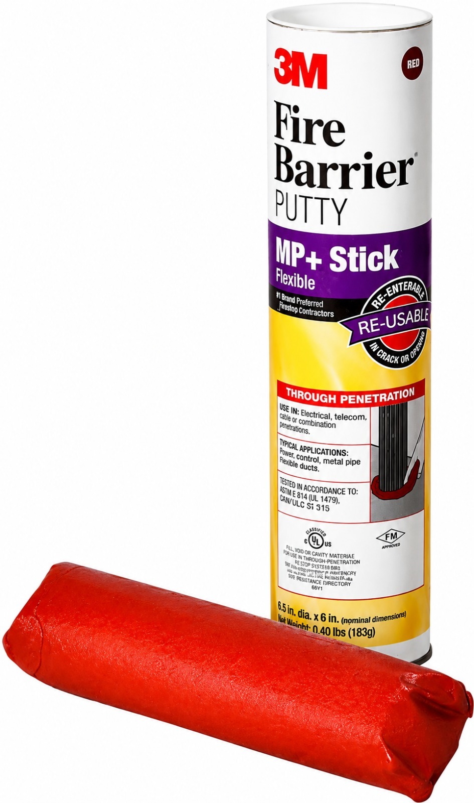 3M™ Fire Barrier Moldable Putty Stix MP+