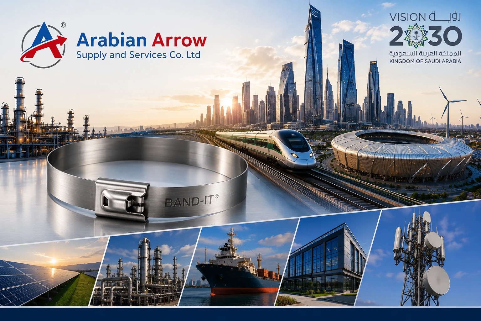 arabian arrow SS cable tie