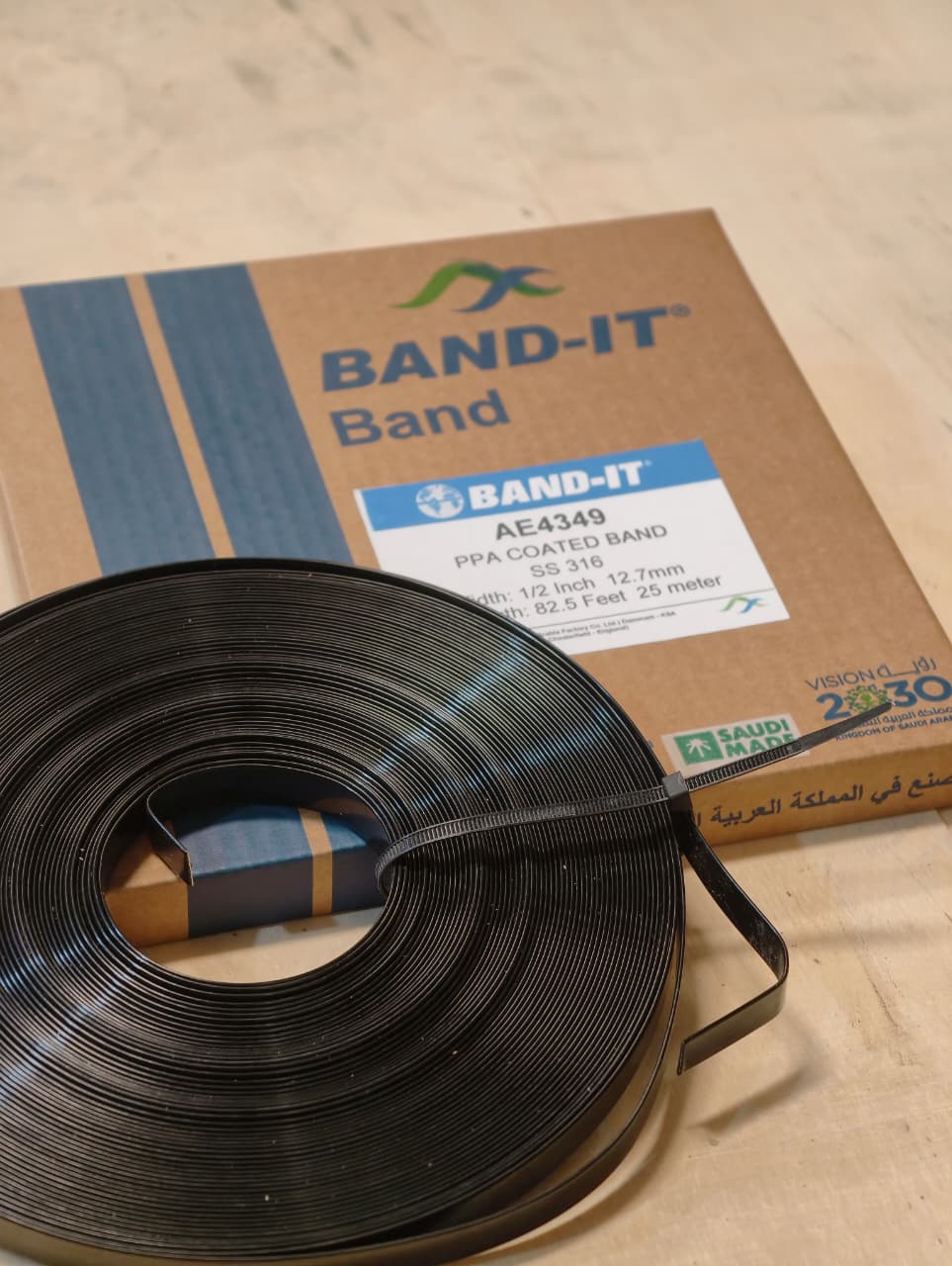 PPA Coated Stainless Steel Band