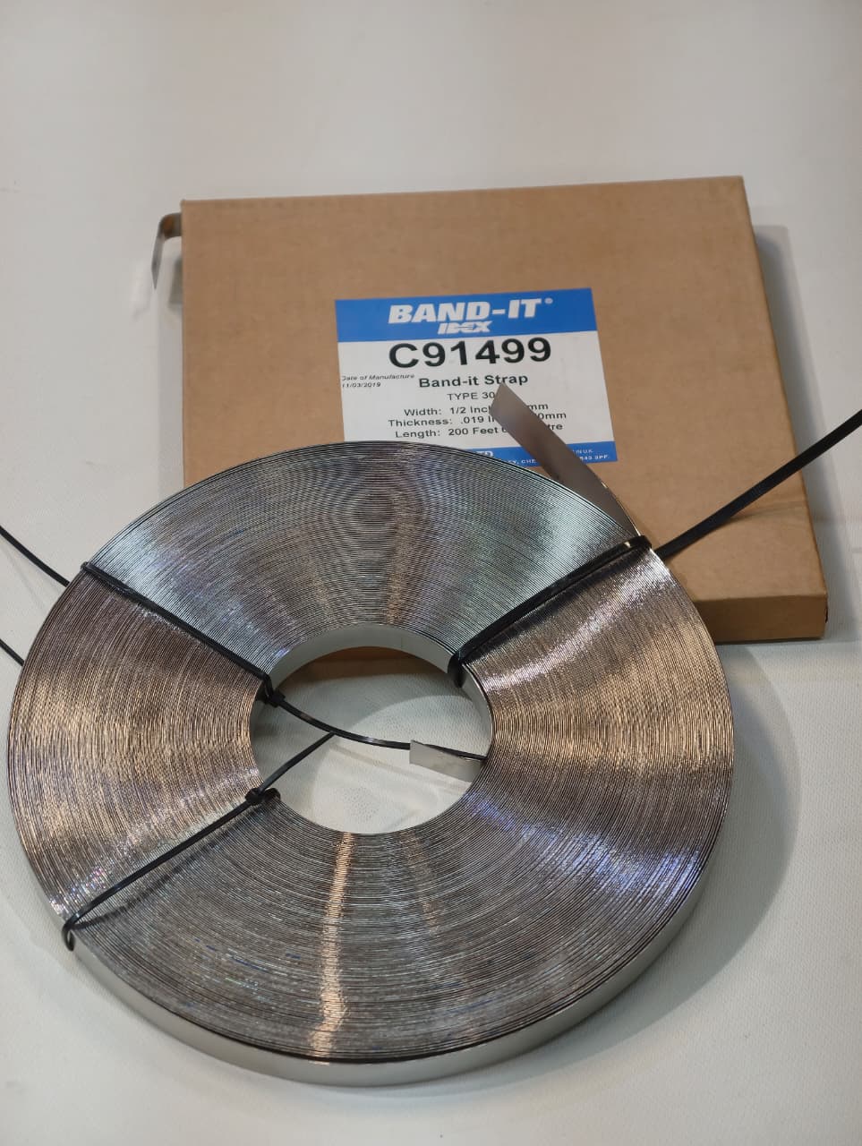 Uncoated Stainless Steel Band