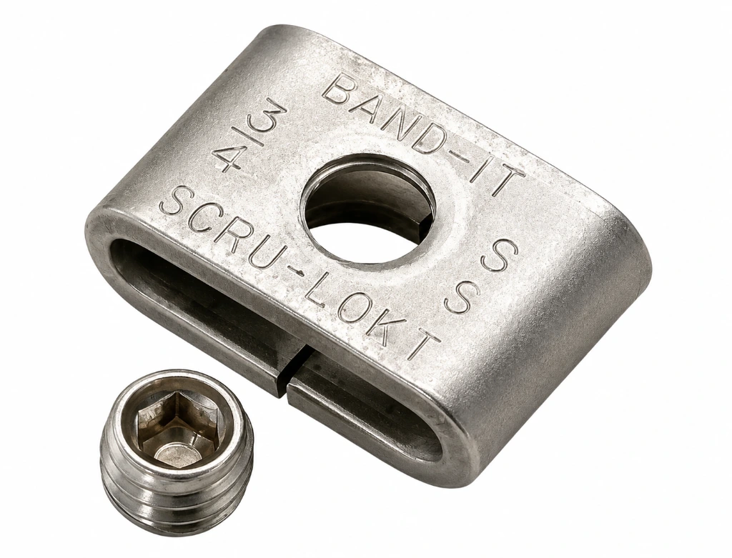 Band-it Scru-Lokt Buckles Stainless Steel